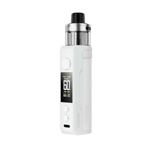 NEW VOOPOO DRAG S2 Vape Pod Kit - Compact POD MOD with All new PNP X Platform, 2500mAh Built-in Battery, 60W Output Power, Long-Lasting Performance - 2ml TBD - No Nicotine (Pearl White)