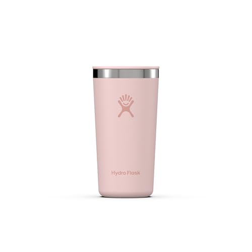 HYDRO FLASK - All Around Tumbler 355 ml (12 oz) - Lockable Leak-proof Push In Lid - Double-Walled Vacuum Insulated Stainless Steel Travel Mug - Hot & Cold - Trillium