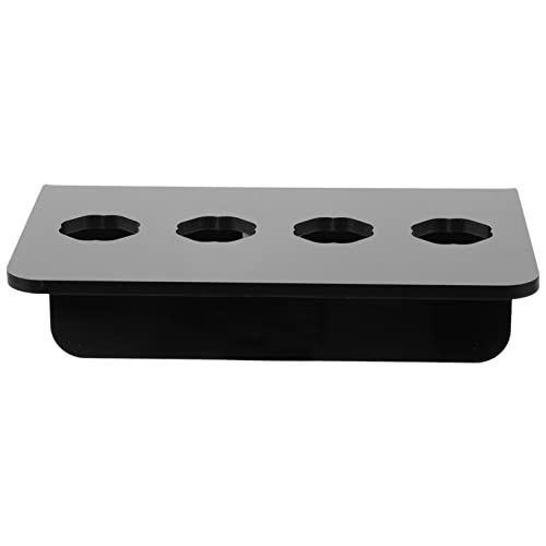 IWOWHERO 6-slot Wall-mounted Scissor Storage Rack for Hairdressers Hair Shears Organizer Salon Must-haves