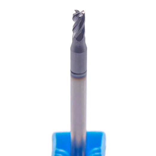 Image of 5Pcs 3 /32 inch 4 Flute Solid Carbide Square End Mill, Double End, AlTiN Coated | 35 Degree Helix, 3 /32 inch Cutting diameter, 1 /8 inch Shank diameter, 3 /16 inch Length of Cut, 2 inch Overall Length