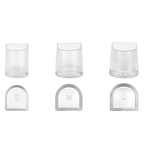 REQAG 3 pares Protectores de tacón alto Protector de suela de silicona Apoyo Tapones de parte inferior de zapatos Tapones de repuesto Tapones de repuesto Tapas de tapas