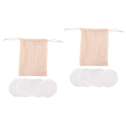 SOESFOUFU 12 Pcs Makeup Remover Pads Washable 50ct for Face Gentle and Comfortable Reusable Makeup Removalpads Storage Case