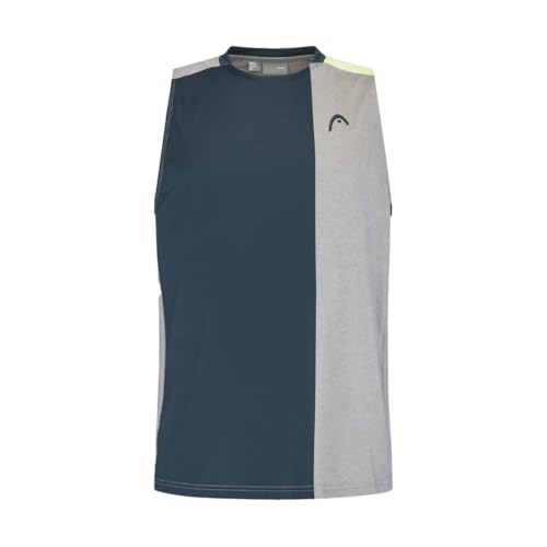 HEAD Camiseta de Tirantes Padel ligera de secado rápido con espalda cruzada deportiva