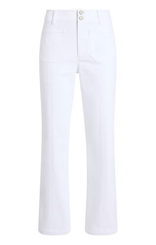 Cinq à Sept Women's White Denim Dorothea Pant