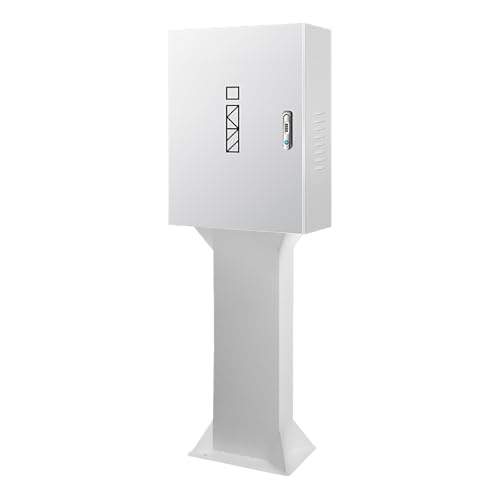 Support de chargeur pour véhicule électrique sur socle de parking