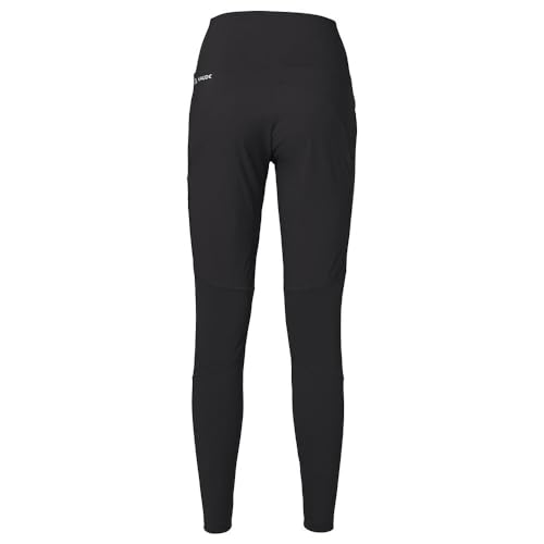 VAUDE Wanderhose Damen Scopi Tights II, wasserabweisend, Black/Black, 44 – Ansicht 4