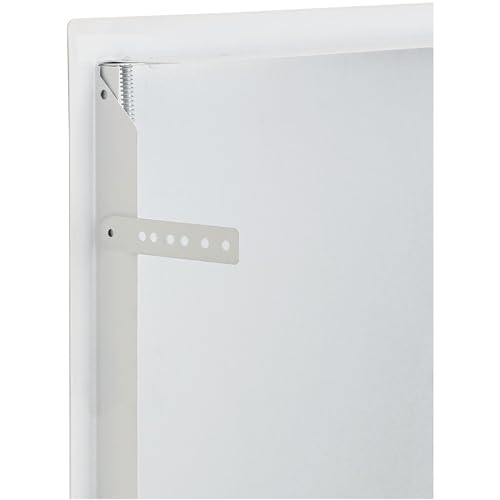 UPMANN 20585 Revitür Softline sv 200x400 RAL9016 Vierkantverschluss, Material: Stahl weiß RAL 9016, 200 x 400 mm