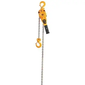 Harrington LB Lever Hoist, Hook Mount, 3 Ton Capacity, 10' Lift