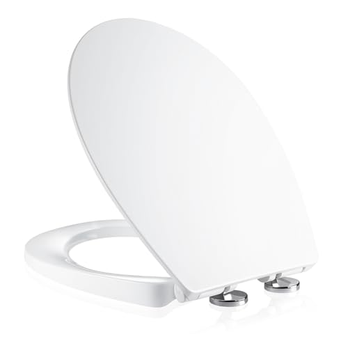 MASS DYNAMIC Soft-Close Toilet Seat – Premium...
