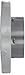 GF Piping Systems PVC Pipe Fitting, Van-Stone Flange, Schedule 80, Gray, 4