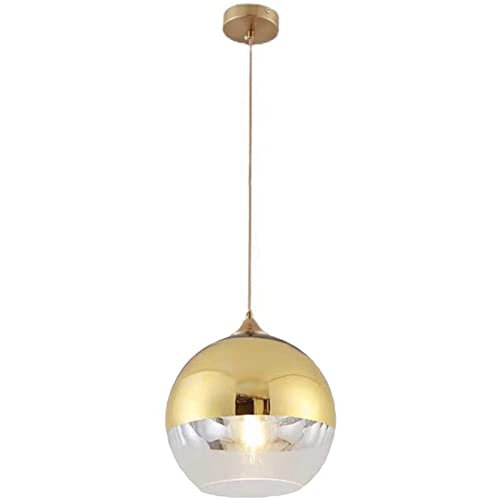 Lámpara colgante de techo de globo para decorar e iluminar la isla de cocina moderna