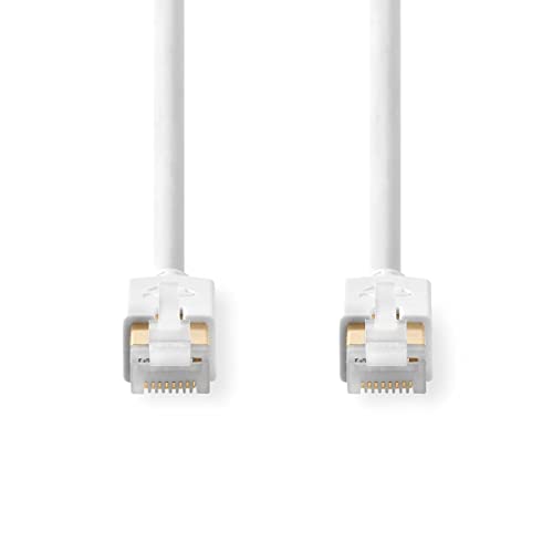 Nedis Cat6 S/FTP Network Cable, Full Copper Conductor, Gold Plated RJ45 Connectors, LSZH Jacket - 3.0m, White - Image 3