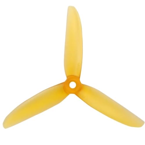Pièces de ventilateurs d'aile de lame G5X4.3X3 orange transparent rigide