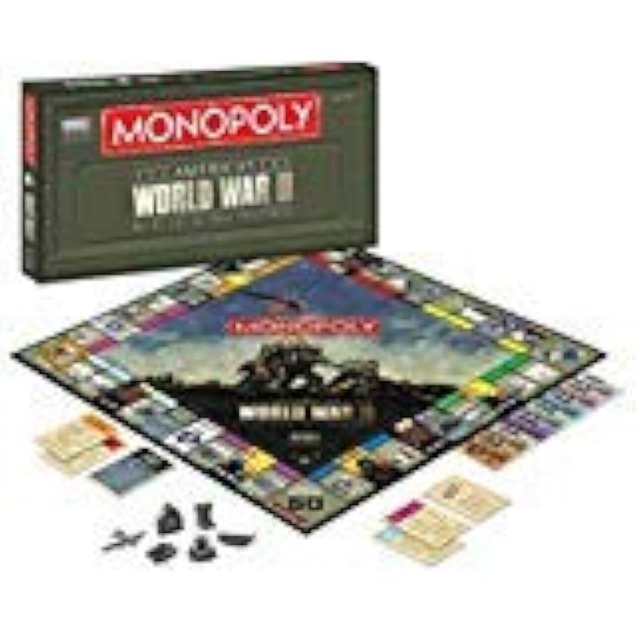 ボードゲーム  モノポリー Amazon | モノポリーボードゲーム | ストレージトレイと大きな