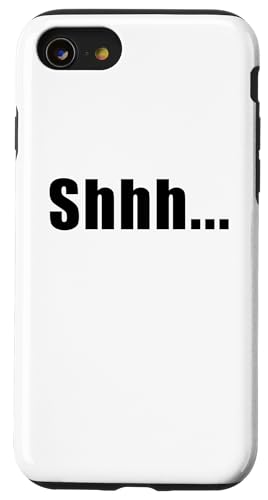 Shhh... Funny Library Teacher Staff Professional Uniform �X�}�z�P�[�X iPhone SE (2020) / 7 / 8 �p