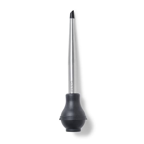 Sur La Table Stainless Steel Baster, Black