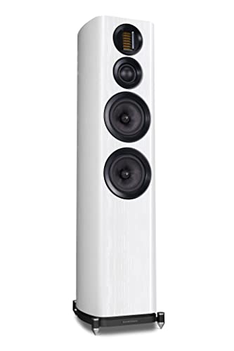 Wharfedale Evo 4.4 Enceintes Colonnes - Chêne Blanc (La Paire)