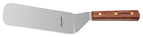 Dexter-Russell S8698PCP Traditional Cake Turner 8" x 3" Rosewood Handle