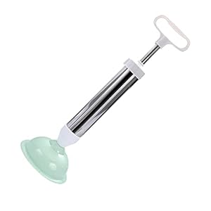HUIBAOGONG Rvs Toilet Plunjer Air Power Drain Opener Clog Remover Hoge Druk Vacuümpijp Zuigpomp Cleaner voor Toilet Aanrecht Badkamer Douchebad