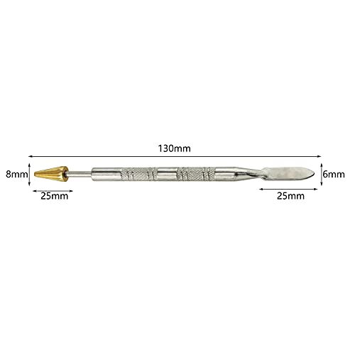 Tegg Leather Craft Dye Pen Tapered Head Leather Edge Dye Pen Dual Purpose Edge Treatment Roller Applicator Printing Tool