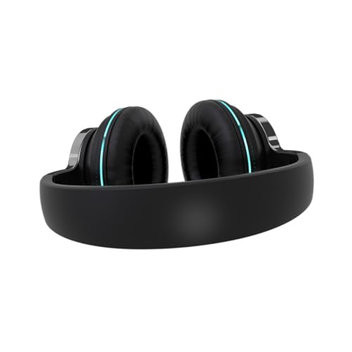 Casque audio sans fil pliable lumière colorée respirante réglable