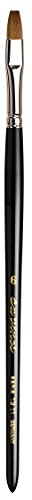 da Vinci Watercolor Series 1311 Maestro Paint Brush, One Stroke Flat Kolinsky Red Sable, Size 6 (1311-06)