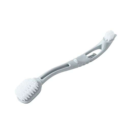 ADASTE Brosse à Chaussures 2pcs Peut accrocher Brosse à Chaussures de Nettoyage à Long Manche à Deux têtes Brosse spéciale Brosse à Poils Doux brosses de Nettoyage Brosse à Coudre (Color : Blue)