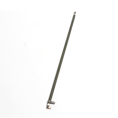 Resistencia calefactora recta de 400W y 220V en acero inoxidable para calor industrial
