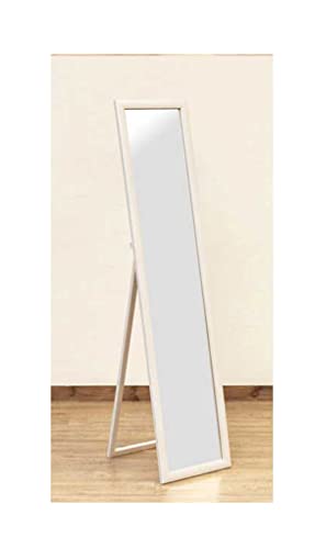 Amazon.co.jp: スタンドミラー 全身 安い 姿見 鏡 35cm (ホワイト(WH