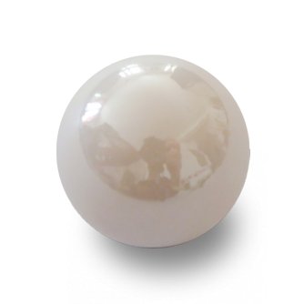 MaRécréationu00a0u0096u00a030u00a0Bolas Perla de Cristal coleccionables, m2-zufc-h0-c, Blanco, 14u00a0mm