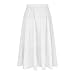 Bidobibo School Uniforms Skirts for Girls Boho High Waist Long Maxi Skirt Cute Trendy Preppy Teen Girl Clothes