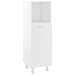 Tidyard Armario de Cuarto de Baño Armario para Baño Armario de Almacenaje Mueble de Columna Cuarto de Baño Aglomerado Blanco 30x30x95 cm