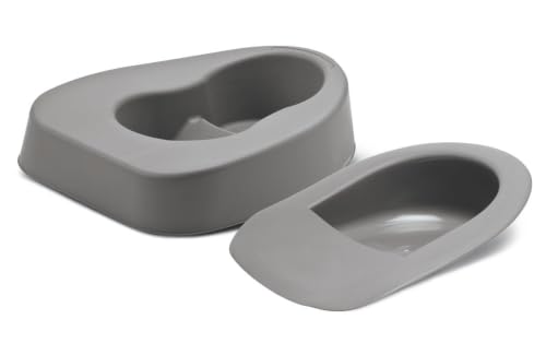 Durafit Mega-Fracture Bariatric Bedpan 17.75x16.25x 5 900-lb Capacity