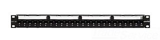 Leviton 6A586-U24 24P 1U CAT 6A Flat 110 Style Panel
