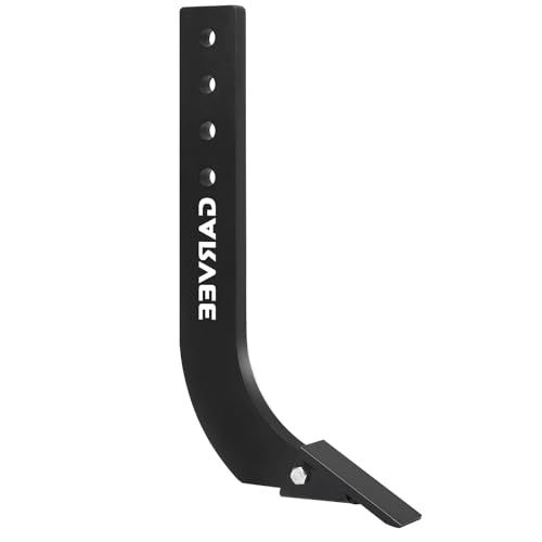 Garvee Box Blade for Tractor 18 in Ripper Shanks for Box Blade Box Blade Shank with 4 Holes Ripper Point/Scarifier Tooth for Box Blade Shank for Replacement Digging Plowing