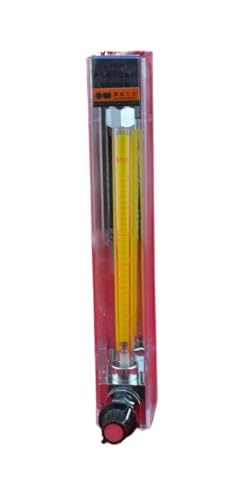 Débitmètre à rotamètre LZB-6F en verre et inox pour le contrôle du gaz