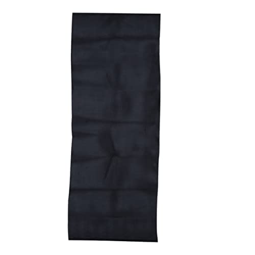 Hoement Soundbox Mesh Cover Dustcloth Acoustic Cloth Speaker Grill Protector for Home Cinema and Audio Equipment Black 0.5m x 1.4m, 2mm Thick