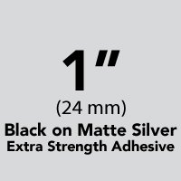 Ruban Brother P-Touch argent mat, qualité durable pour PT2730 - 2