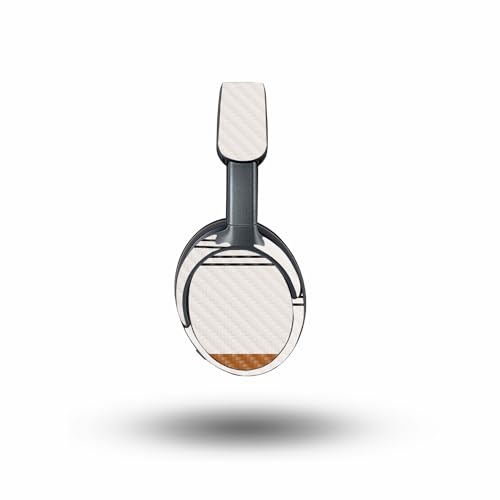 Image of MightySkins Carbon Fiber Skin Compatible with Bose QuietComfort Ultra - Neutral Stripes | Protective, Durable Textured Carbon Fiber Finish | Easy to Apply