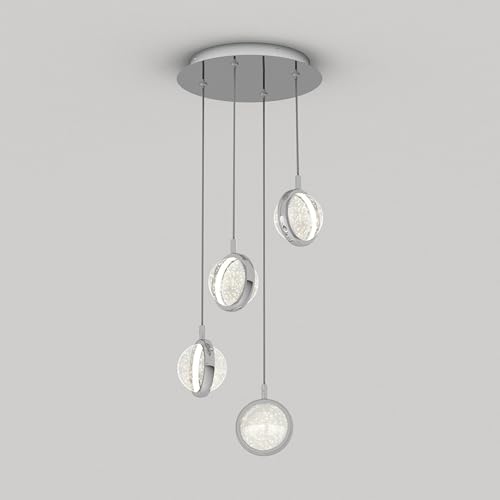 artika Avalon LED Pendant Light Fixture, Chrome by artika - Image 4