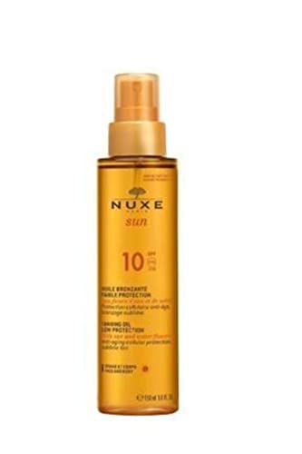 NUXE Aceite Bronceador Baja proteccion spf10