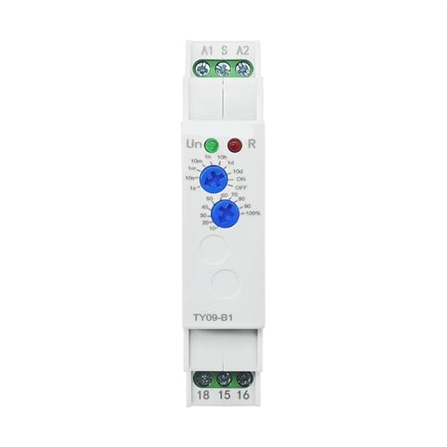 Relais temporisé universel AC DC 12V 220V 240V pour tableau 16A