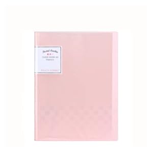 Ceteor A4 Präsentationsbuch, Rosa, 4 Stück