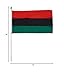 Online Stores WAA1218HF African American Flag 12 x 18 inch, 1 Pack, Red, Black, Green