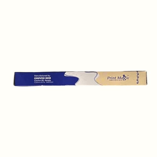 Image of Print Magic Dot Matrix Printer Ribbon Refill Pack of 6-12.7mm x 10 Meters, Compatible with TVS, Epson LQ-310, LX-310, 1310, 1150, 1150II, and More