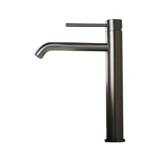Robinet de bassin en or brossé mitigeur lavabo salle de bain moderne