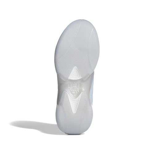 adidas Unisex-Adult D.o.n. Issue 7, Clear Sky/White/Silver Metallic, 9.5 - image 4