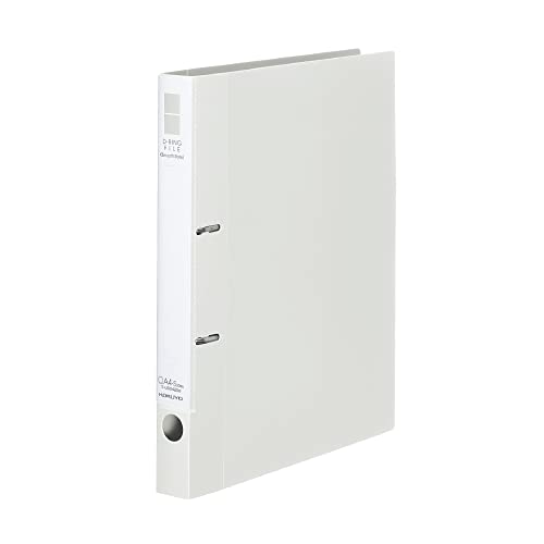 コクヨ(KOKUYO) Dリングファイル スムーススタイル A4 2穴 200枚収容 オフホワイト フ-UDS420W