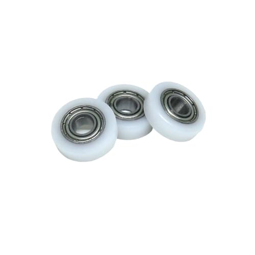 Poulies en plastique acétal 4x13x4 mm anti-friction pour cabine de douche