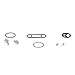 All Balls Racing 60-1125 Fuel Tap Repair Kit Compatible With/Replacement For Kawasaki KX 250 1999-2000